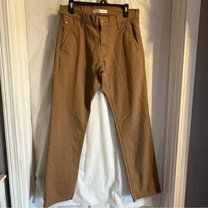 Levi's Signature Jeans Mens 30x32‎ Athletic Straight Brown Stretch Denim Pants